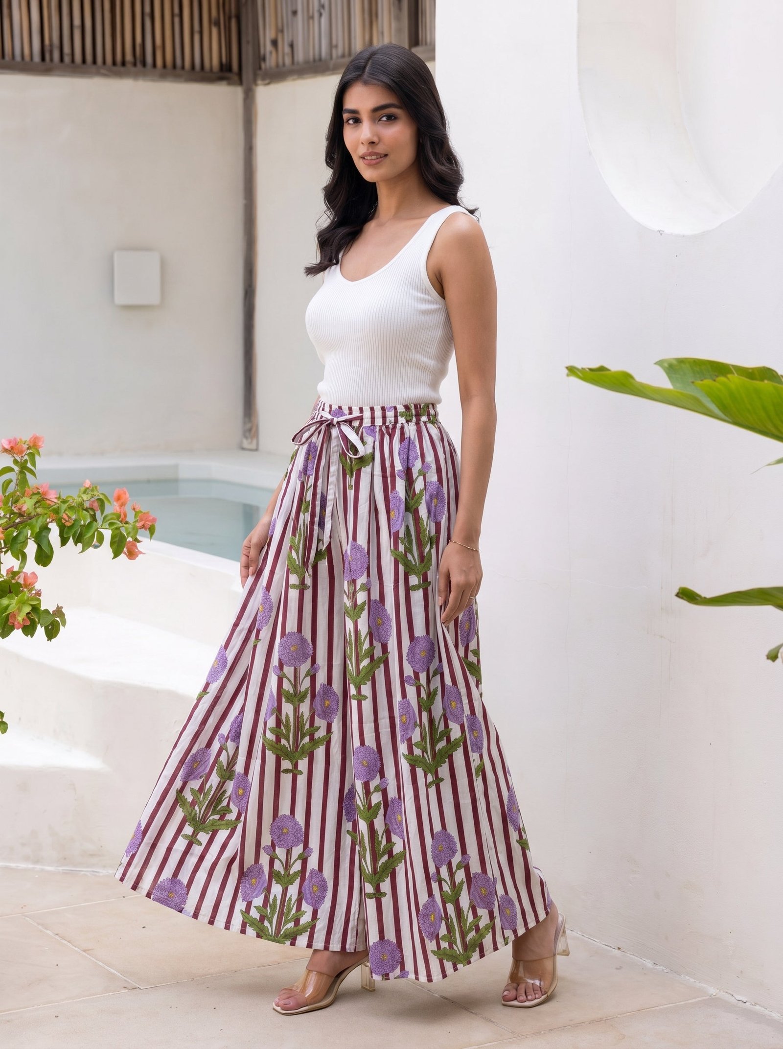 Lavender Garden Skirt