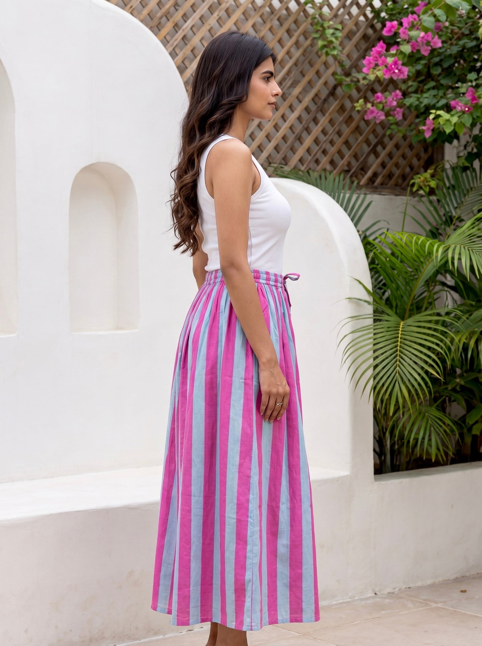 Candy Stripe Skirt
