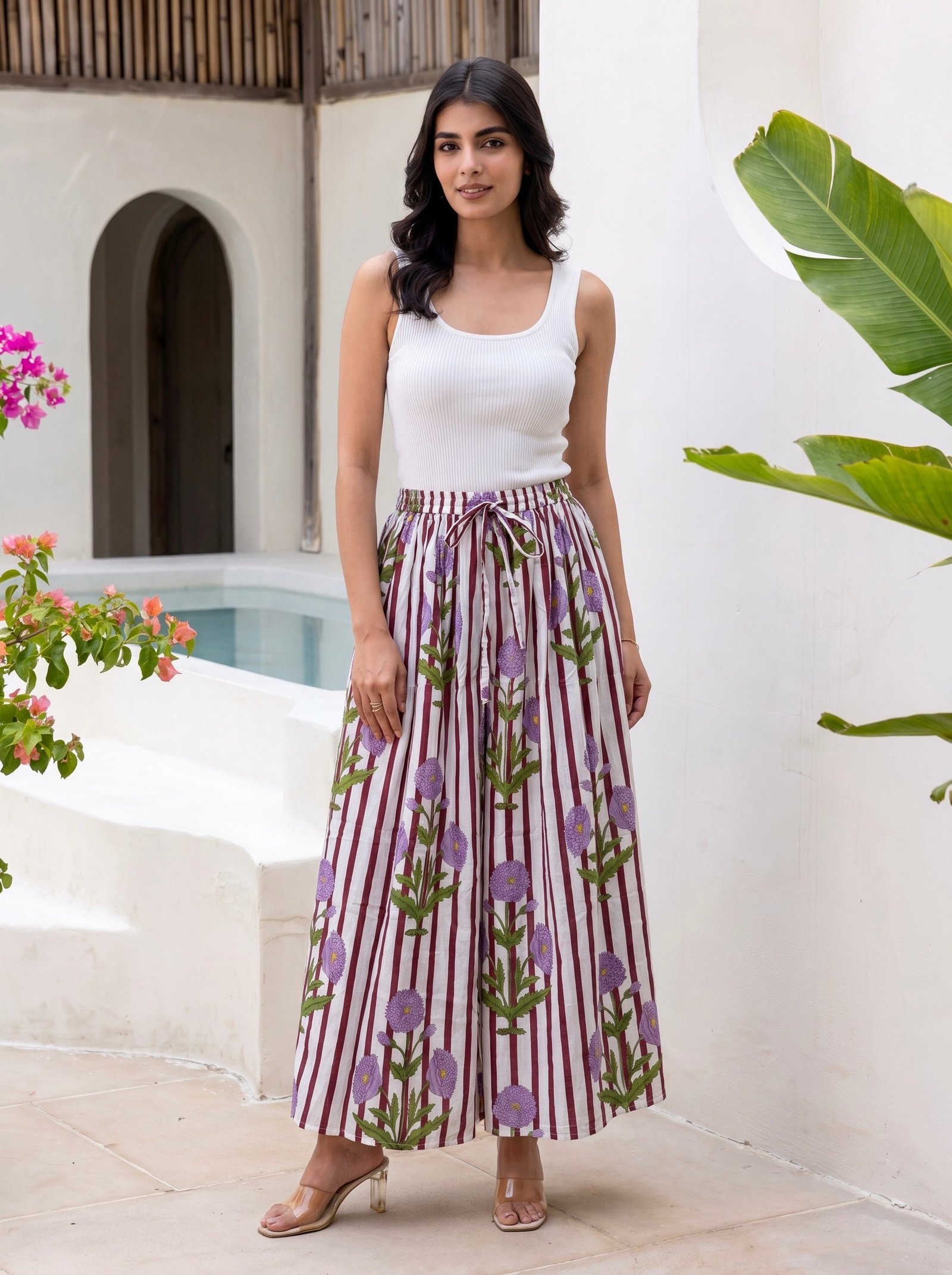 Lavender Garden Skirt