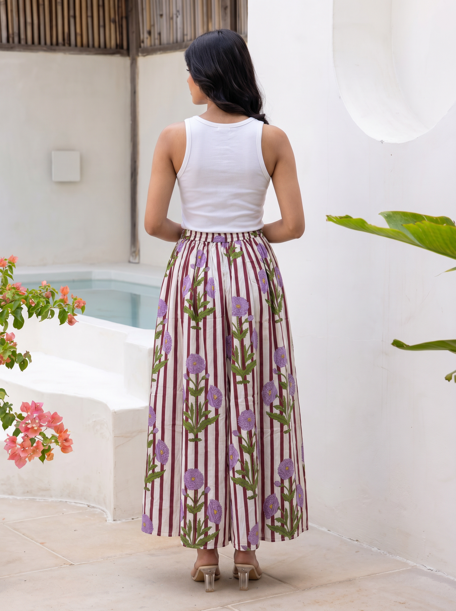 Lavender Garden Skirt